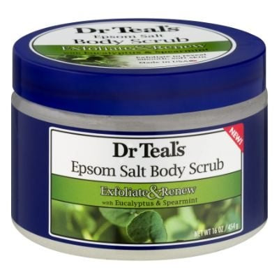 Dr Teal's Body Scrub Exfoliate & Renew Eucalyptus & Spearmint 454 g
