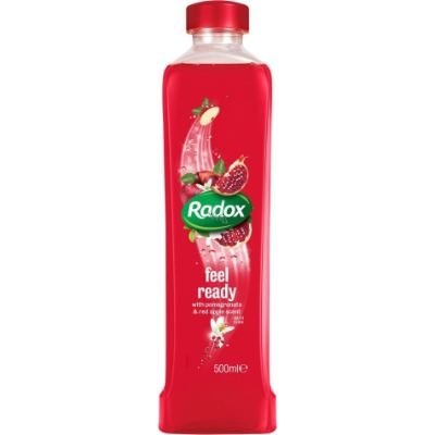 Radox Bath Soak Feel Ready With Pomegranate & Red Apple Scent 500 ml