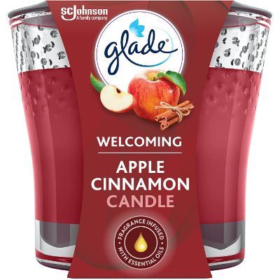 Glade Candle Welcoming apple Cinnamon 96 g