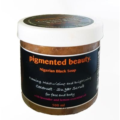 Pigmented Beauty Coconut Brown-Sugar Scrub 500 ml