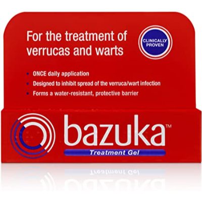 Bazuka Verrucas & Wart Treatment Gel 6 g (Red)