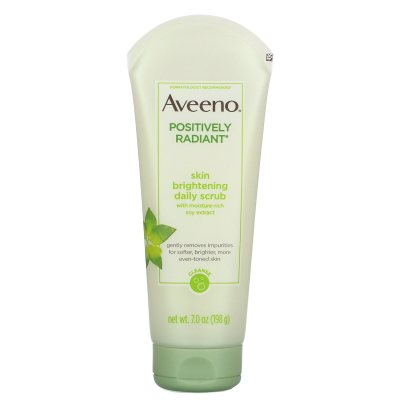 Aveeno Positively Radiant Skin Brightening Daily Scrub 198 g