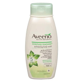 Aveeno Positively Exfoliating Body Wash 532 ml
