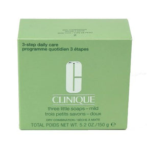Clinique Three Little Soaps 150 g