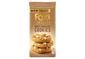 Fox's Fabulous Cookies White Chocolate 180 g