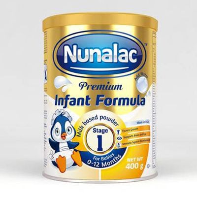 Nunalac Stage 1 Infant Formula 0-12 Months 400 g