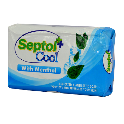 Septol Cool Medicated & Antiseptic Soap With Menthol 70 g