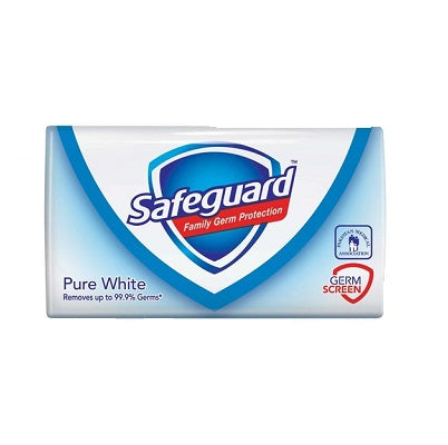 Safeguard Germ Protection Bath Soap Pure White 110 g