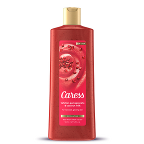 Caress Body Wash Exfoliating Tahitian Pomegranate & Coconut Milk 532 ml