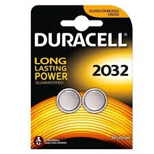 Duracell Lithium Battery 2032 3V x2