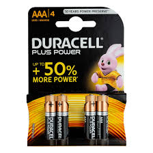 Duracell Battery AAA Mn 2400 x4+2