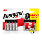 Energizer Max Battery AA x8