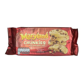 Maryland Cookies Chunkies Milk & Dark Choc 144 g