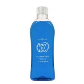 Pampered Cleansing & Moisturising Foam Bath Love To Soak Sea Minerals 1 L