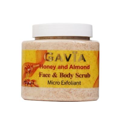 Gavia Micro Exfoliant Honey & Almond Face & Body Scrub 500 g