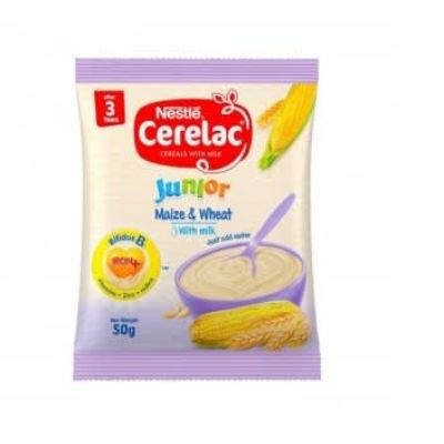 Cerelac Junior Maize & Wheat With Milk 50 g x10
