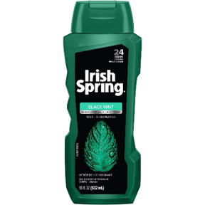 Irish Spring Body Wash Black Mint 532 ml
