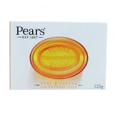 Pears Transparent Soap Natural Oils 125 g x6