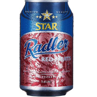 Star Radler Red Fruits Can 33 cl